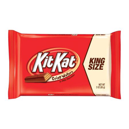 Kit Kat King Size Crisp Wafers in Milk Chocolate Candy Bar 3 oz