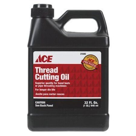 Ace 32 oz. For Use on brass copper aluminum stainless steel iron Thread Cutting Oil