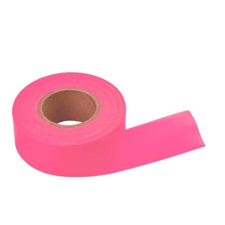 C.H. Hanson 150 ft. L X 1.2 in. W Plastic Flagging Tape Fluorescent Pink