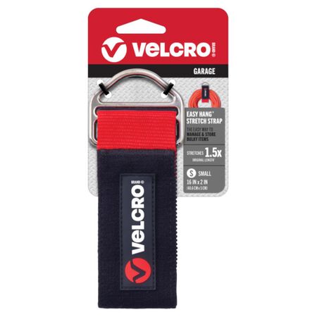 VELCRO Brand Easy Hang Stretch 16 in. L Nylon/Steel/Hook and Loop Enclosure Small Storage Strap 20 l
