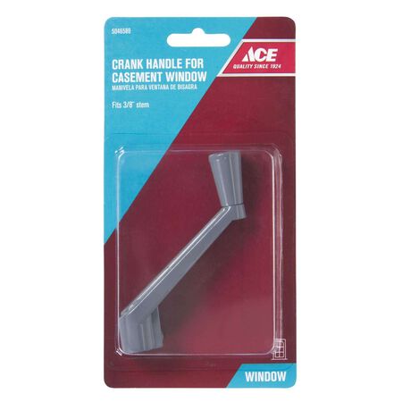 Ace Gray Zinc Awning/Louver Crank Handle For Universal