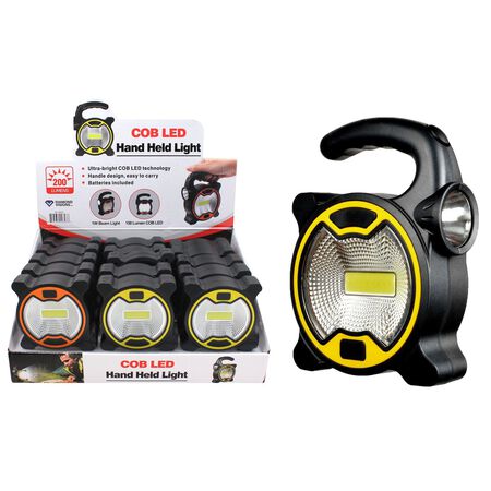 Diamond Visions COB Hand-Held Worklight Plastic 1 pc