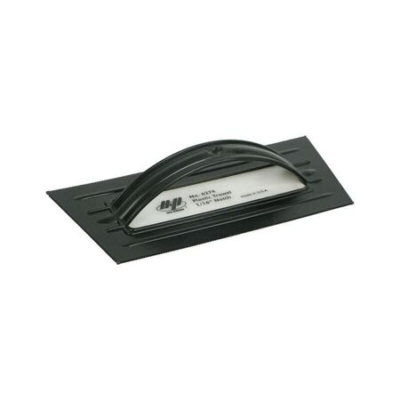 Marshalltown QLT 4-1/4 in. W Plastic Notched Trowel