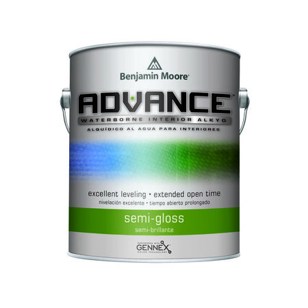 Benjamin Moore Advance Semi-Gloss Base 4 Paint Interior 1 gal