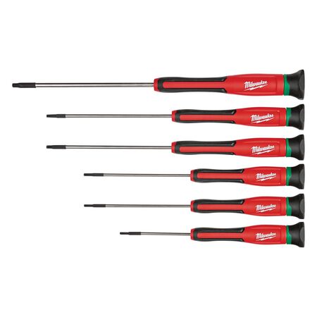 Milwaukee Torx Screwdriver Set 6 in. 6 pc