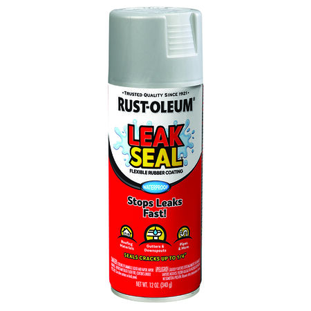 Rust-Oleum Aluminum Leakseal Flexible Rubber Sealant 12 oz