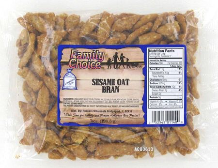 Candy Rucker Sesame Oat Bran