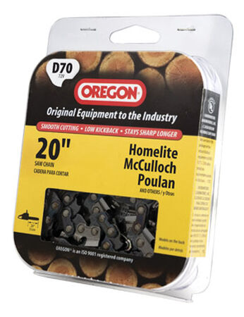 Oregon Chainsaw Chain 70 links 20 in. For Homelite McCulloch Poulan 72V