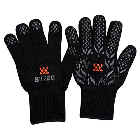Breeo Grilling Gloves Cotton/Silicone Grilling Glove 1 pk