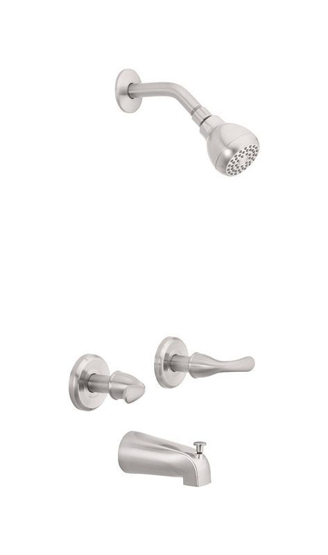 Oakbrook Essentials 2 Lever Handle Tub And Shower Two Handle Tub