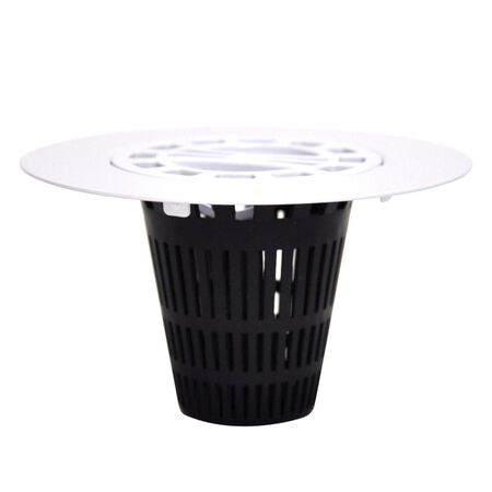 Ace Gloss Plastic/Stainless Steel Hair Catcher Shower Drain Cover