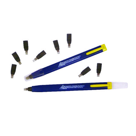 Swanson Always Sharp 0.8 in. L Carpenter Pencil Gray 10 pc