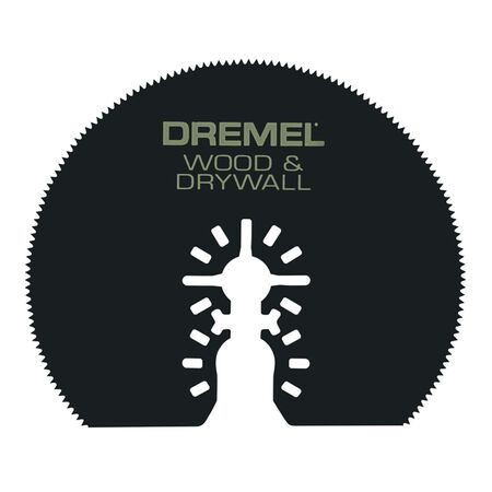 Dremel 3 in. Carbon Steel Universal Wood and Drywall Saw Blade 1 pc