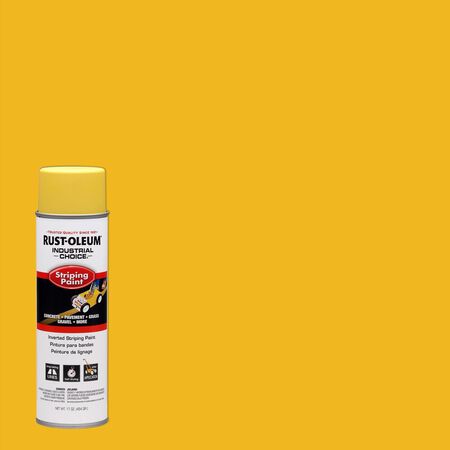 Rust-Oleum Industrial Choice Yellow Inverted Striping Paint 18 oz