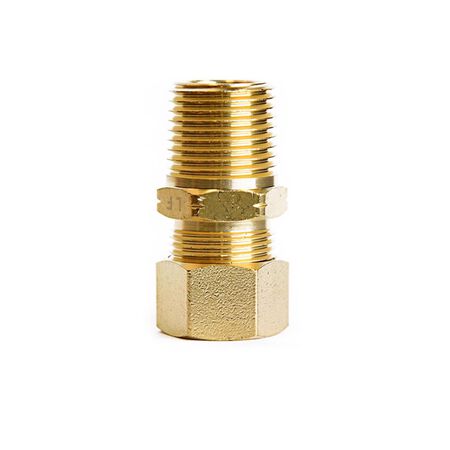 ATC 5/8 in. Compression 1/2 in. D Male Brass Connector