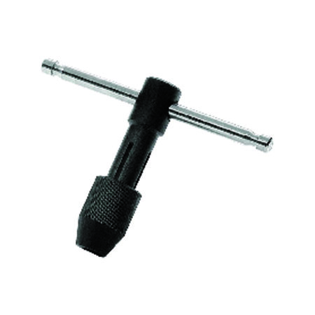 Irwin Hanson High Carbon Steel T-Handle Tap Wrench #0 to 1/4 in. 1 pc