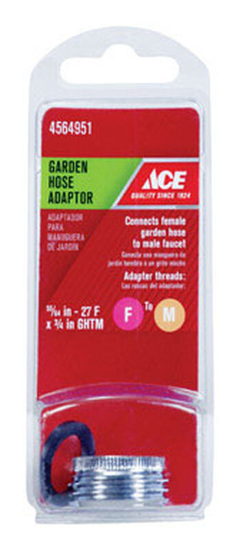 Ace Garden Hose Aerator Adapter 55 64 In 27f X 3 4 In Ghtm Stine Home Yard The Family You Can Build Around