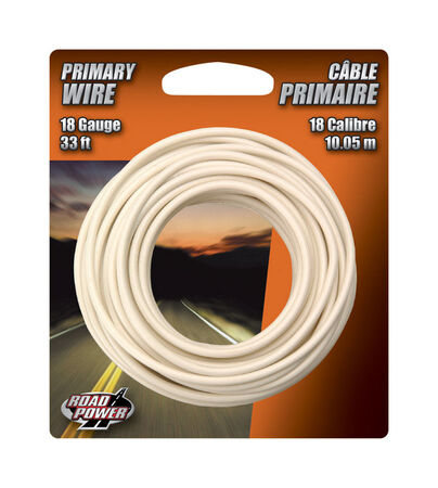 Coleman Cable 33 ft. L Primary Wire 18 Ga. Carded