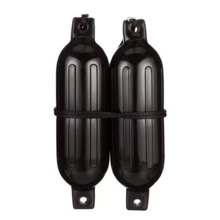 Seachoice Twin Eye Black Vinyl Boat Fender