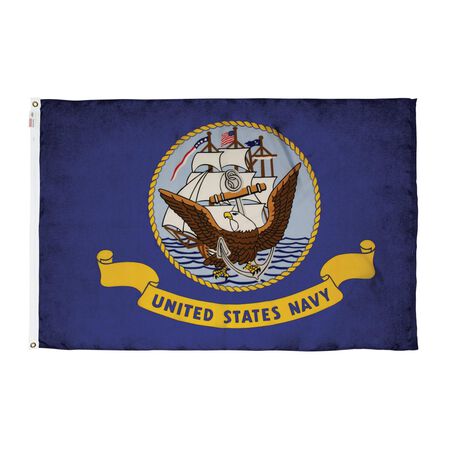 Valley Forge Military Navy Flag 3 ft. x 5 ft.