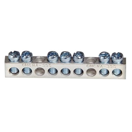 Square D 100/200 amps 120/240 V 1 space 12 circuits Surface Mount Ground Bar Kit
