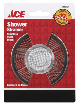Ace 3-3/8 in. Dia. Mesh Strainer Stainless Steel