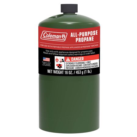 Coleman 16 oz Steel Propane Fuel Cylinder