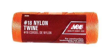 Ace 18 # X 160 ft. L Assorted Twisted Nylon Twine