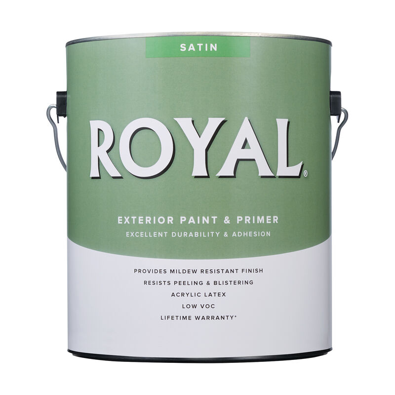 Royal Satin High Hiding White Paint Exterior 1 Gal Stine Home Yard The Family You Can Build Around - Is Ace Royal Paint Good