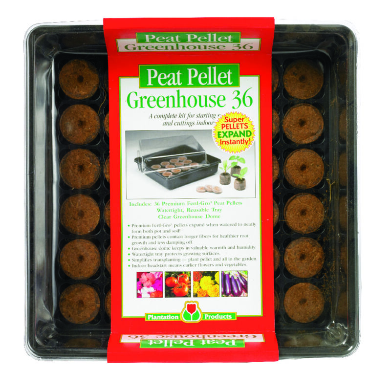 FerryMorse 36 Cells 11 in. W X 11 in. L Seed Starting Kit 1 pk Stine