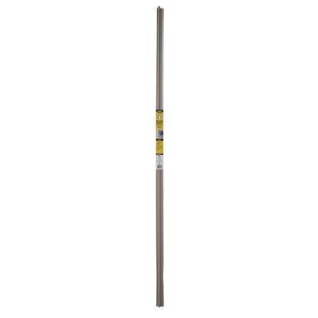 M-D Beige Aluminum Weatherstrip Set For Magnetic 84 in. L X 3/16 in.
