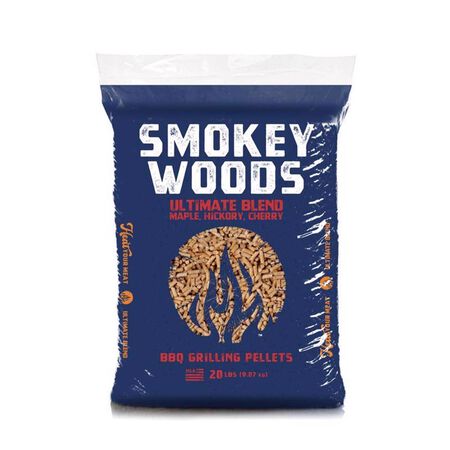 Smokey Woods Hardwood Pellets All Natural Cherry/Hickory/Maple 20 lb