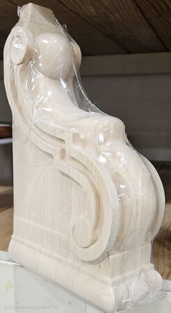 Bar Bracket Tradtional 3 3/8 x