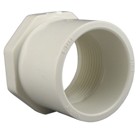Charlotte Pipe Schedule 40 1-1/4 in. Spigot X 1 in. D FPT PVC Reducing Bushing