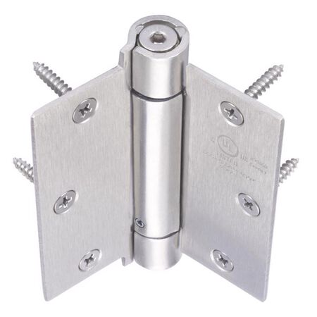 Ace 3.5 in. L Satin Nickel Self Closing Hinge 1 pk