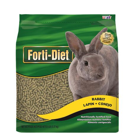 Kaytee Forti-Diet Natural Pellets Rabbit Food 5 lb