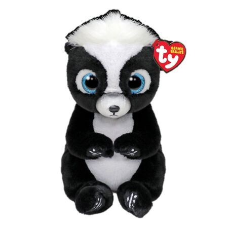 TY Rukus black and white skunk