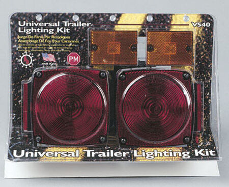 Peterson Trailer Light Kit For Any Trailer Less Than 80 in. Wide Visual Pack