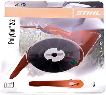 Stihl Poly Cut 2-2 Mähkopf Mower Head, Black 