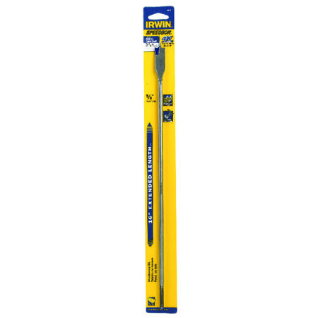 Irwin Speedbor 5/8 in. X 16 in. L Carbon Steel Wood Boring Bit 1 pc