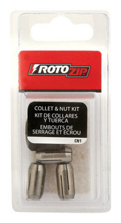 Roto-Zip For Works with all rotozip spiral saw tools and drywall routers Replacement Collet