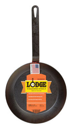 Lodge Steel Skillet 10 in. Black