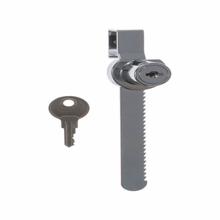 Ace Chrome Metallic Steel Showcase Lock