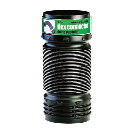 Flex-Drain 4 in. Snap X 4 in. D Snap Polypropylene 0.4 in. Bend Elbow 1 pk