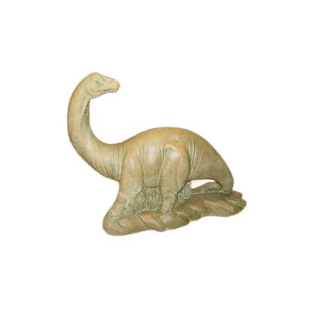 Athens Stonecasting Statue Brontosaurus Dinosaur - Indigo