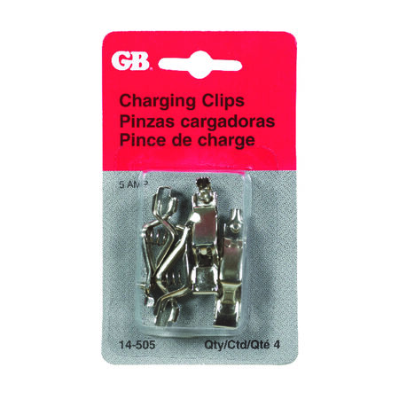 Gardner Bender 5 amps Battery Charging Clips 4 pk
