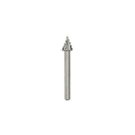 Dremel 1/4 in. X 1.5 in. L Steel Triangular High Speed Cutter 2 pk