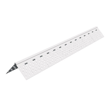 Amerimax Vinyl Archway Corner Bead 1-1/4in. x 1-1/4in. x 8in. Vinyl