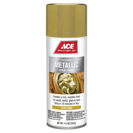 Ace Brilliant Bright Gold Spray Paint 11.5 oz