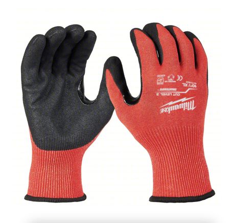 Milwaukee 48-73-8633 Cut Level 3 Nitrile Dipped Gloves - XL